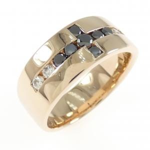 K18PG ダイヤモンド リング 0.38CT