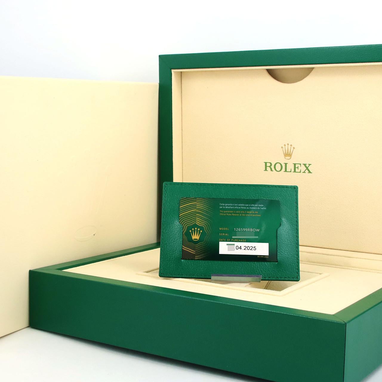 ロレックス デイトナレインボー 126599RBOW WG 自動巻 ランダム番