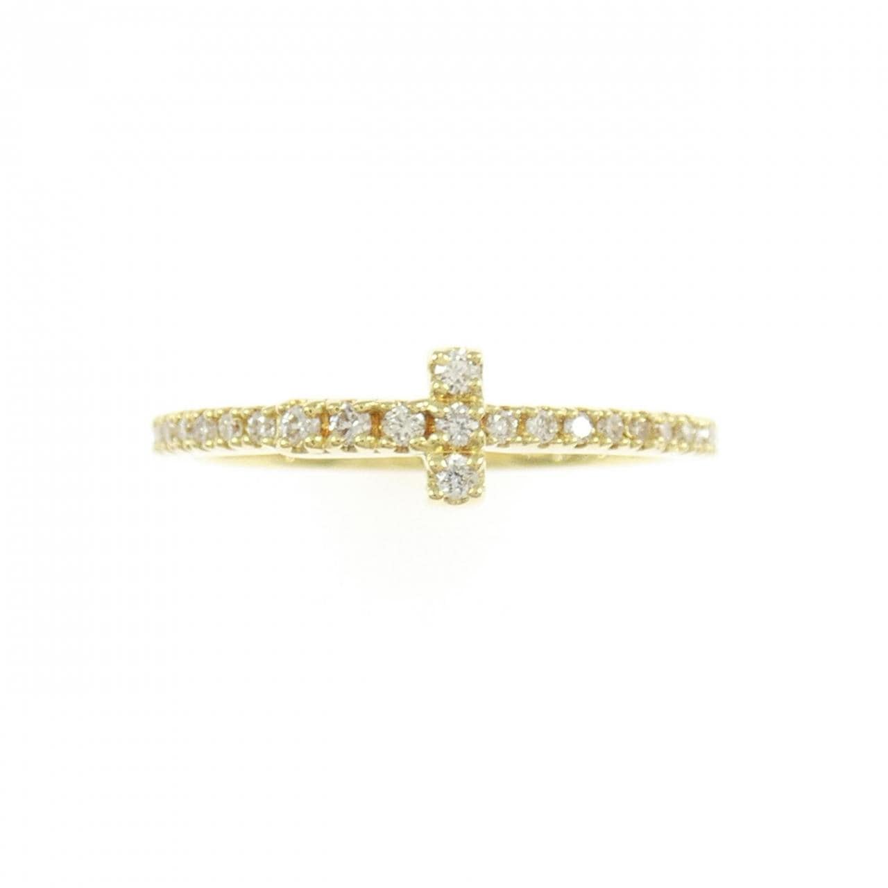 K18YG ダイヤモンド リング 0.20CT