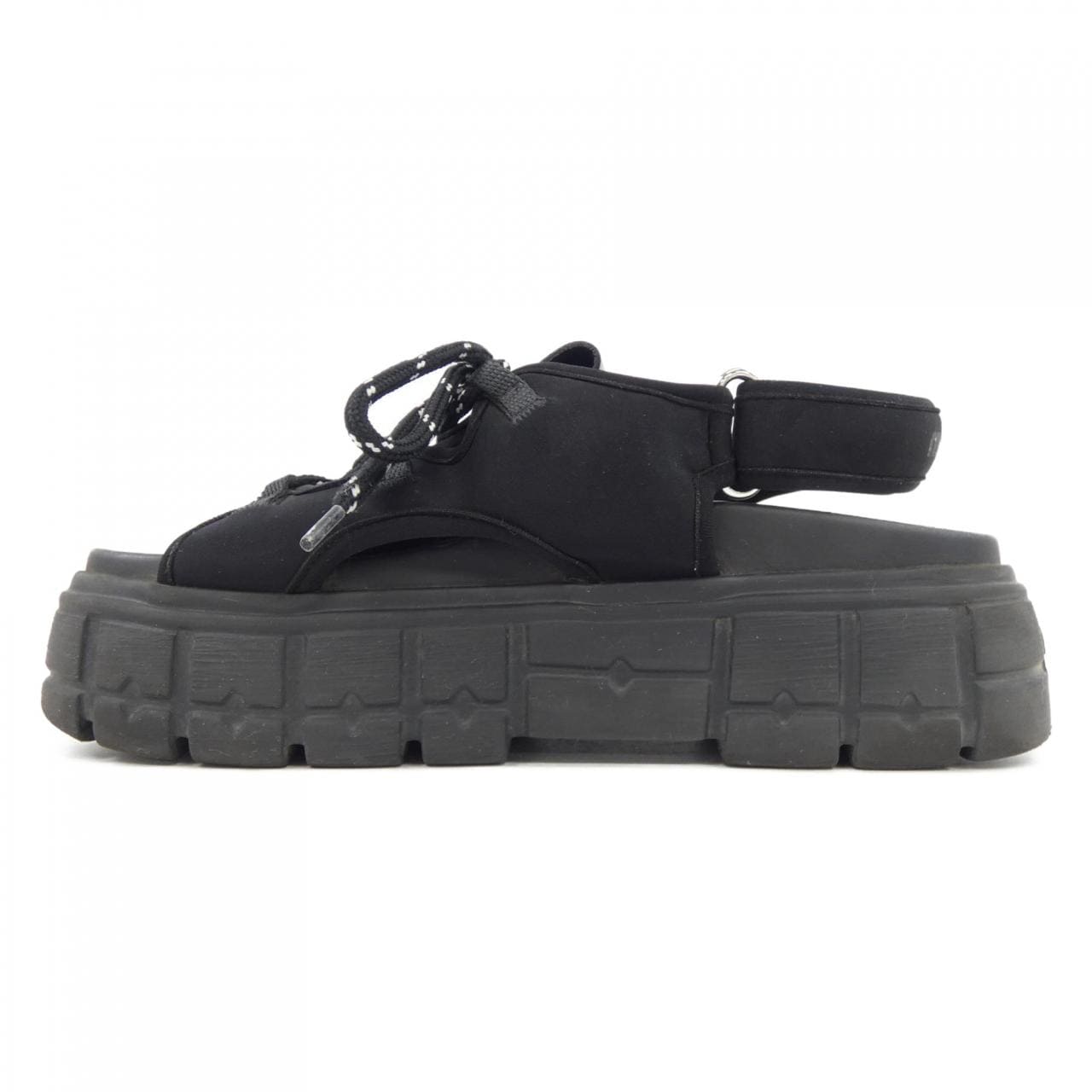 ミュウミュウ MIU MIU チャンキーネオプレン MIU MIU ロゴ 5X418E サンダル