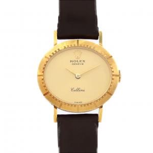 【ノーメンテナンス還元価格】ロレックス チェリーニ YG 4081/8 YG 手巻