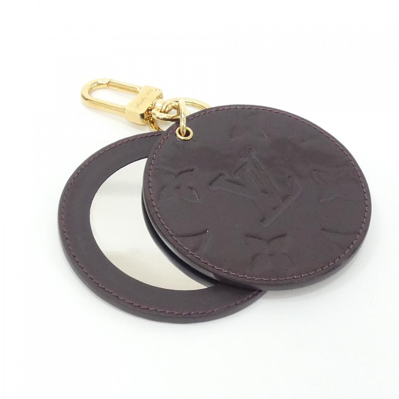 ルイヴィトン ヴェルニ バッグチャーム LVミラー M68005 キーリング