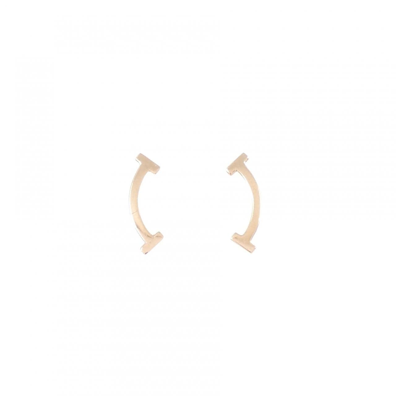 ティファニー Tスマイル ピアス