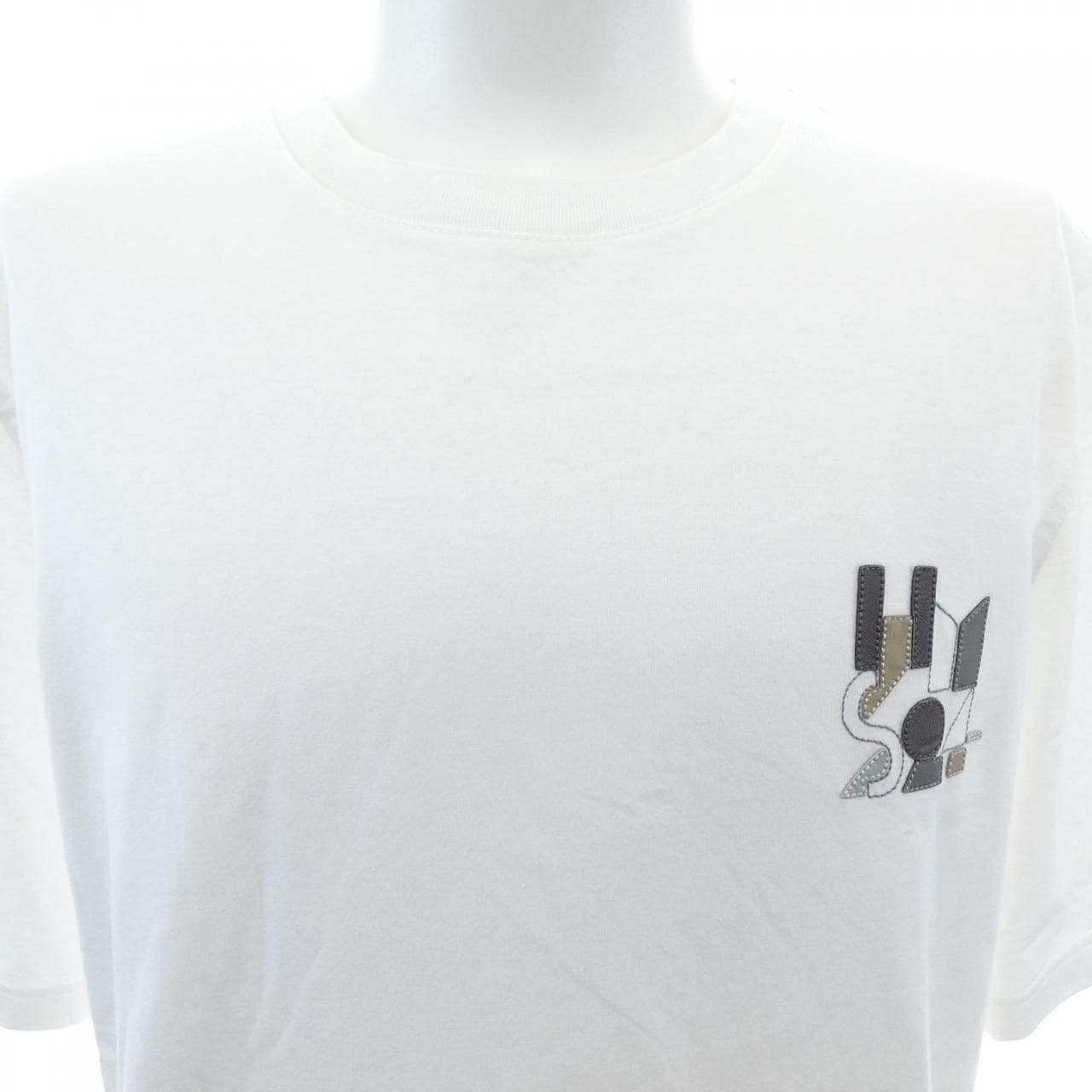 エルメス HERMES ミニレザーパッチ　ジュ ダドレス JEU D'ADRESS 457930HA Tシャツ