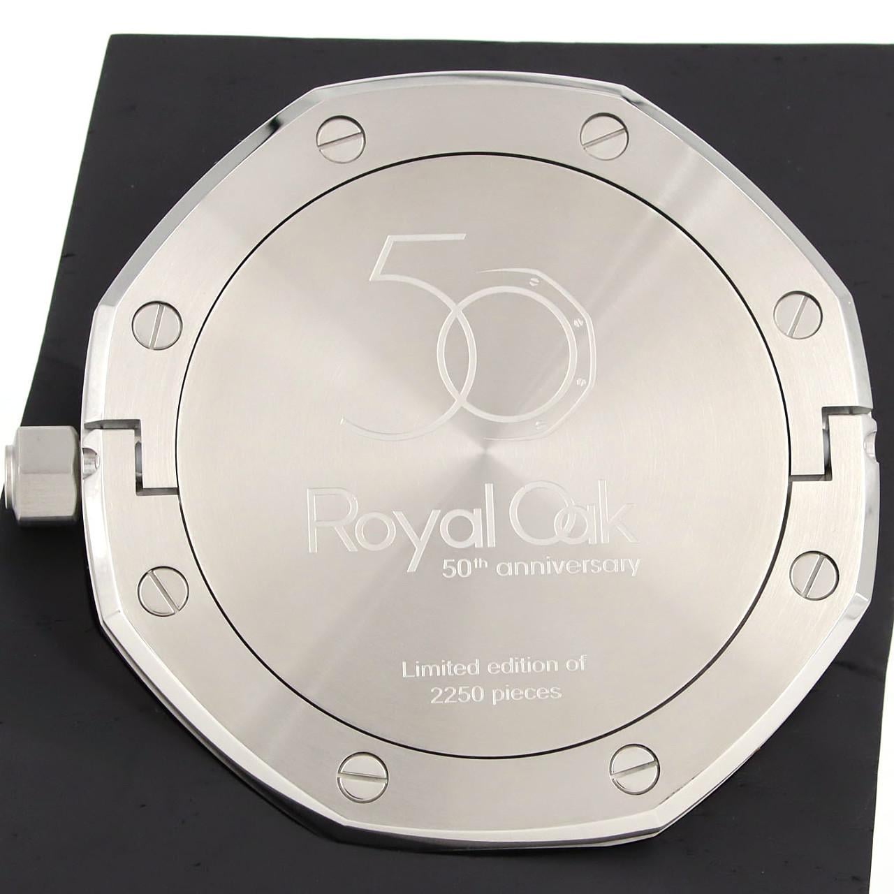 オーデマ･ピゲ ロイヤルオーク テーブルクロック 50th LIMITED SS クォーツ