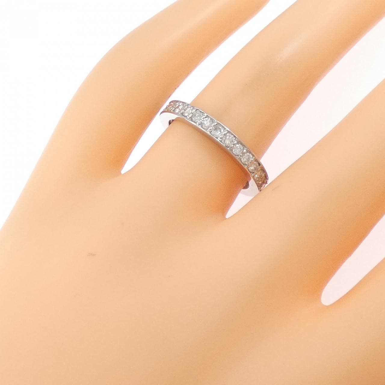 PT900 フルエタニティ ダイヤモンド リング 1.00CT