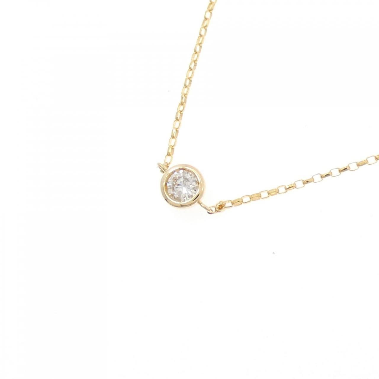 K18YG ダイヤモンド ネックレス 1.00CT