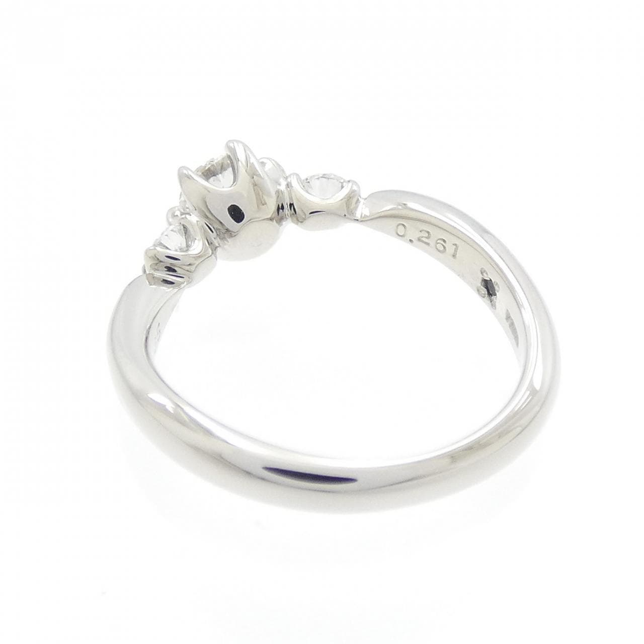 PT ダイヤモンド リング 0.261CT E VS2 3EXT