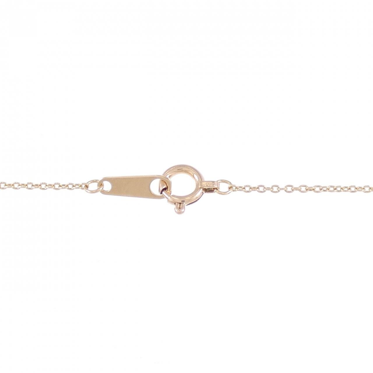 K10PG Horseshoe Diamond Necklace