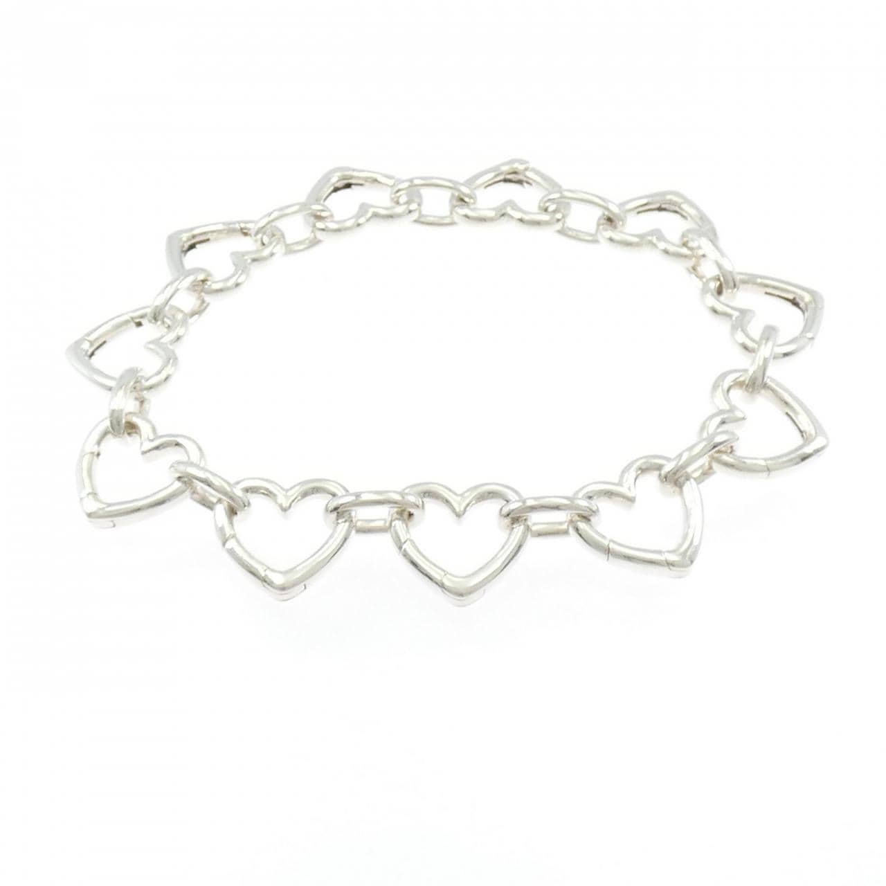 ティファニー 925 ハート ブレスレット