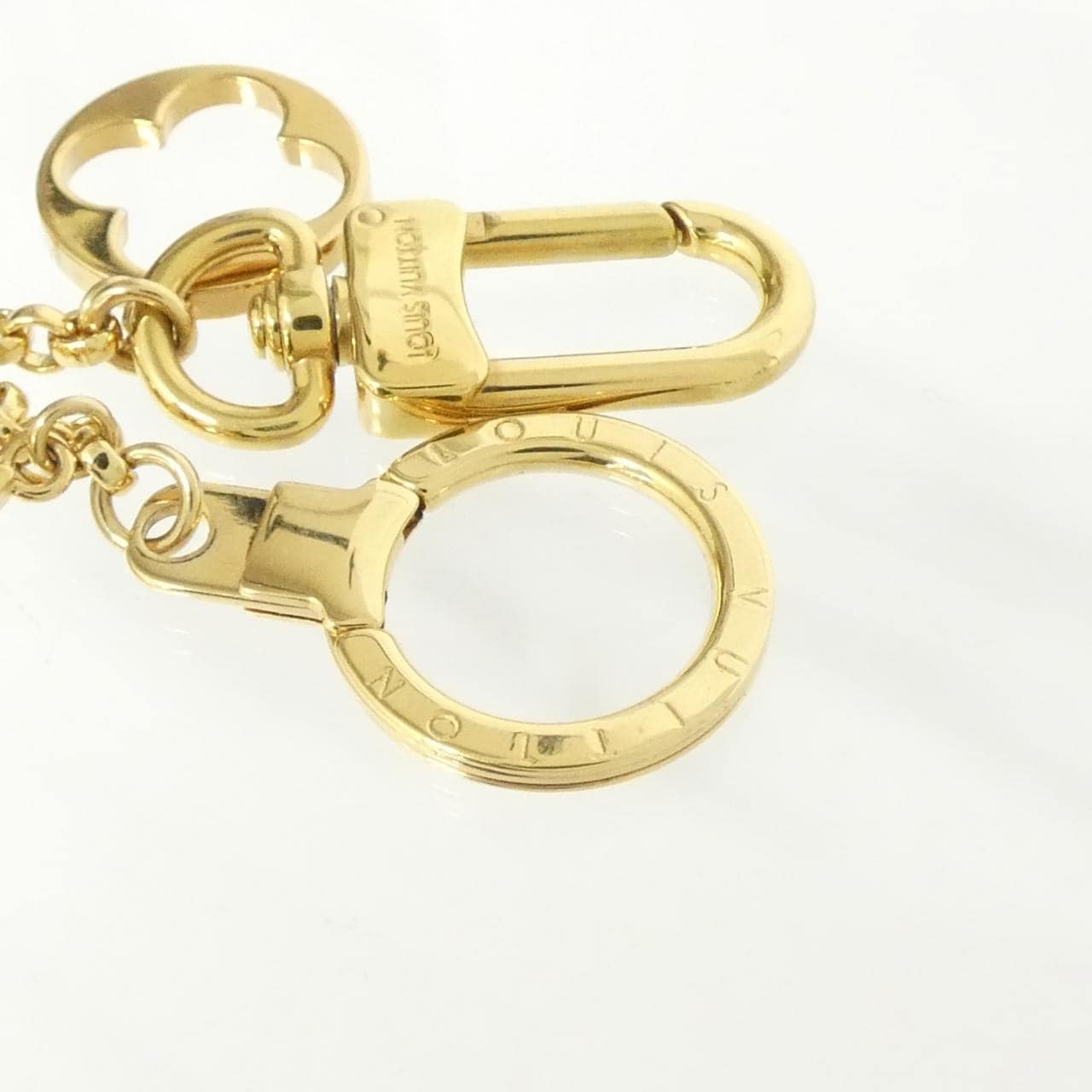 ルイヴィトン バッグチャーム チェーン フルール ドゥ モノグラム M65111 キーリング