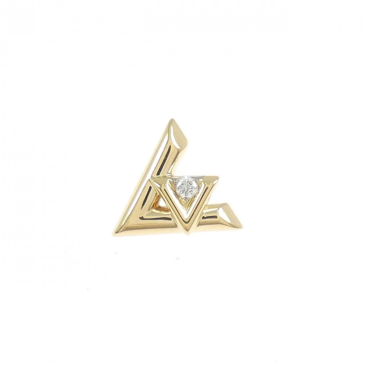 ルイヴィトン LV ヴォルト ワン ピアス 片耳