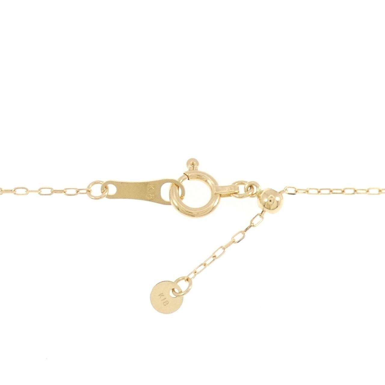 [BRAND NEW] K18YG Diamond Necklace 0.15CT