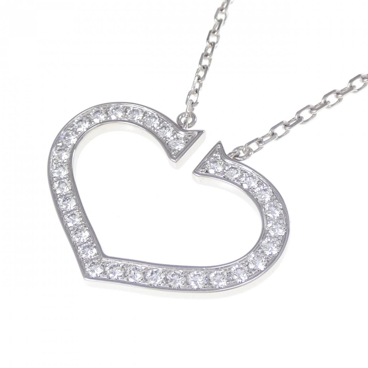 Cartier C heart大项链