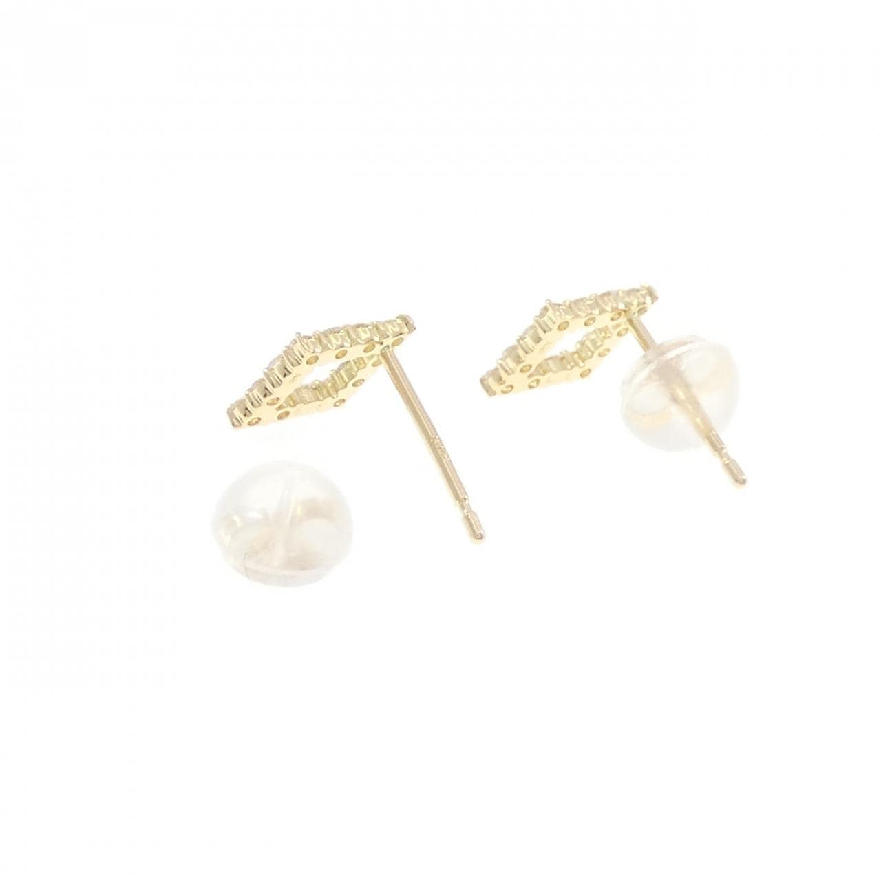 【リメイク】K18YG ダイヤモンド ピアス 0.20CT