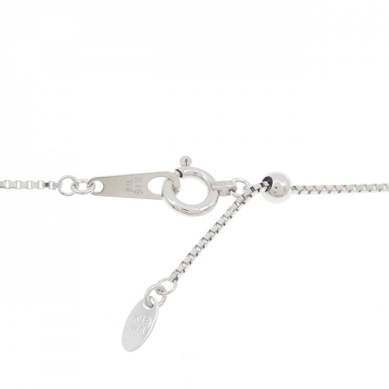 K18WG/K18YG ペリドット ネックレス 1.85CT