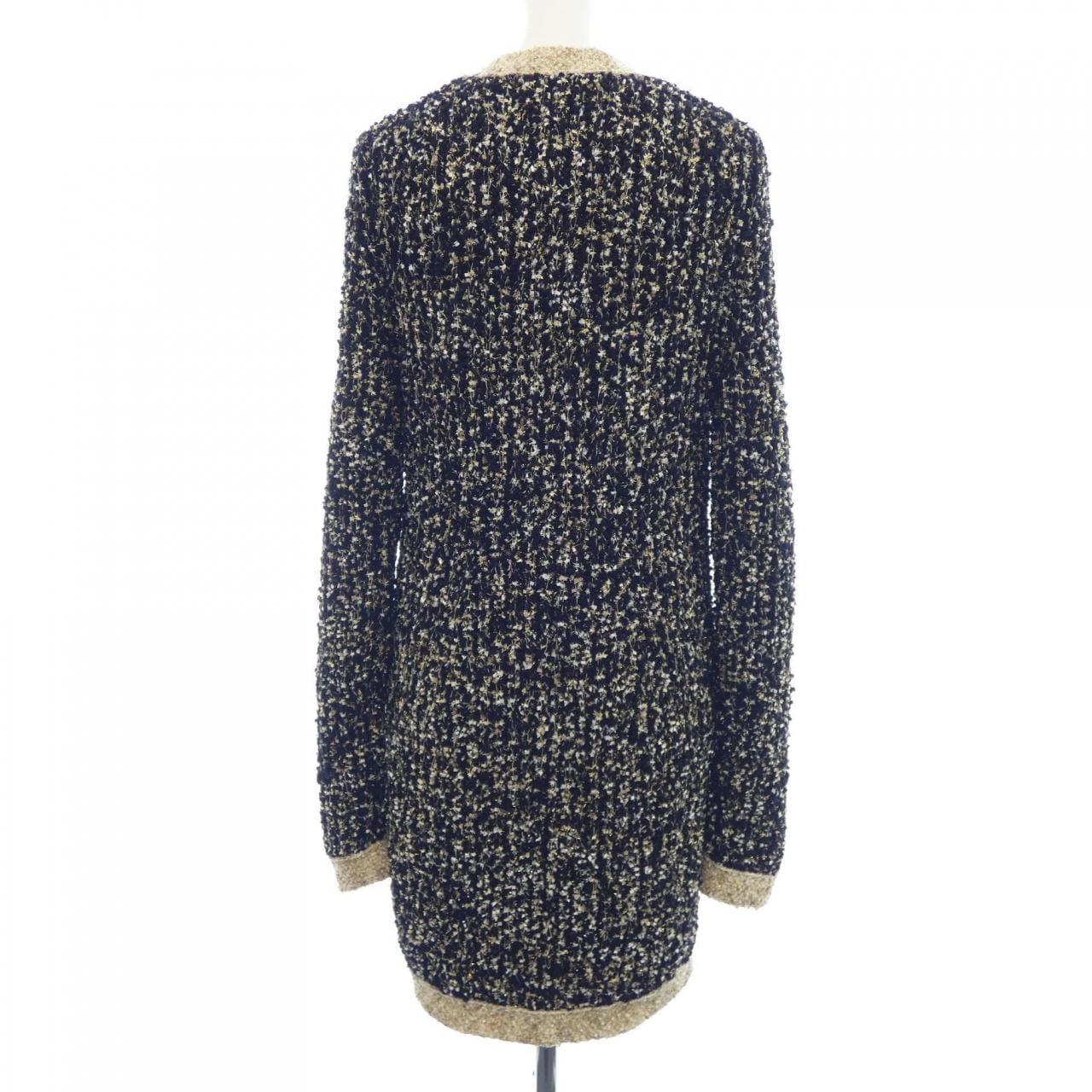 シャネル CHANEL P61622K47214 19A ロングカーディガン