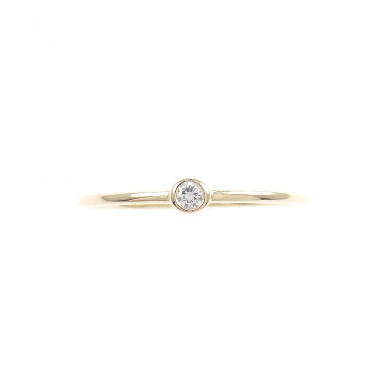 【リメイク】K10YG ダイヤモンド リング 0.02CT