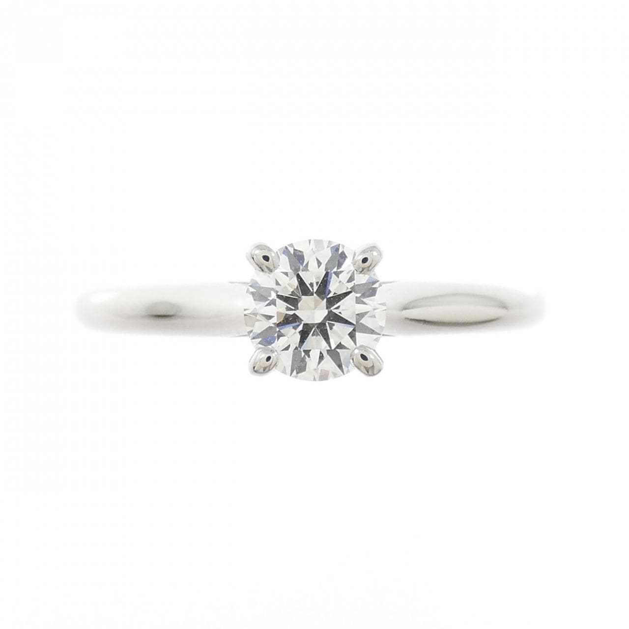 カルティエ 1895 ソリテール リング 0.38CT F VVS2 EXT