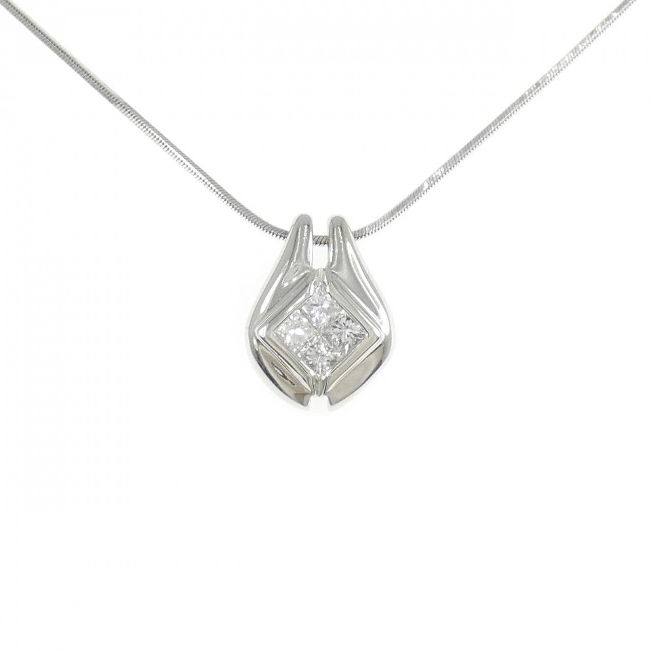 PT900/PT850 Diamond Necklace 0.50CT