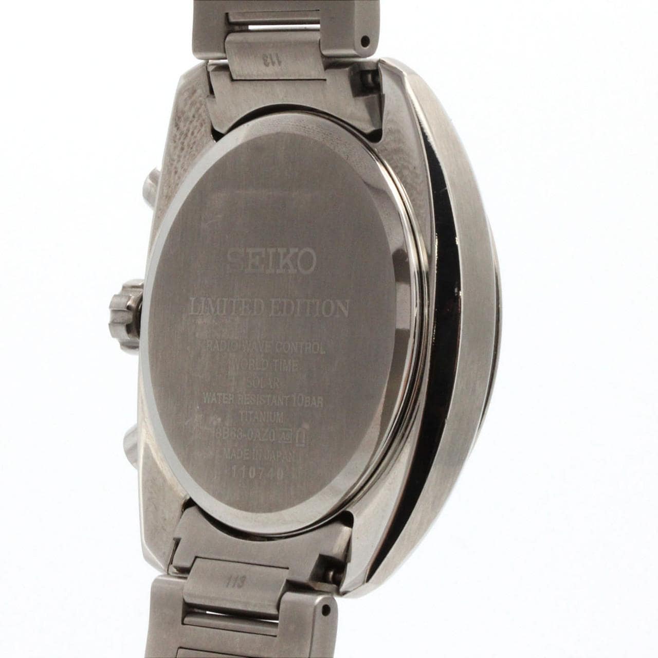 セイコー アストロン LIMITED 電波時計 8B63-0AZ0/SBXY001 TI ソーラークォーツ