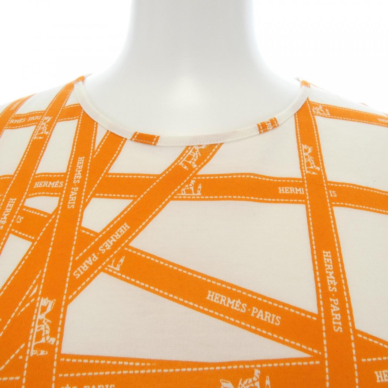 【ヴィンテージ】エルメス HERMES ボリュデュック Tシャツ