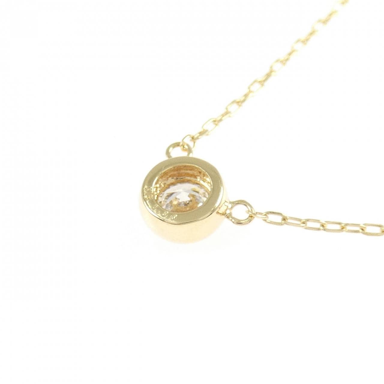 K18YG ダイヤモンド ネックレス 0.30CT
