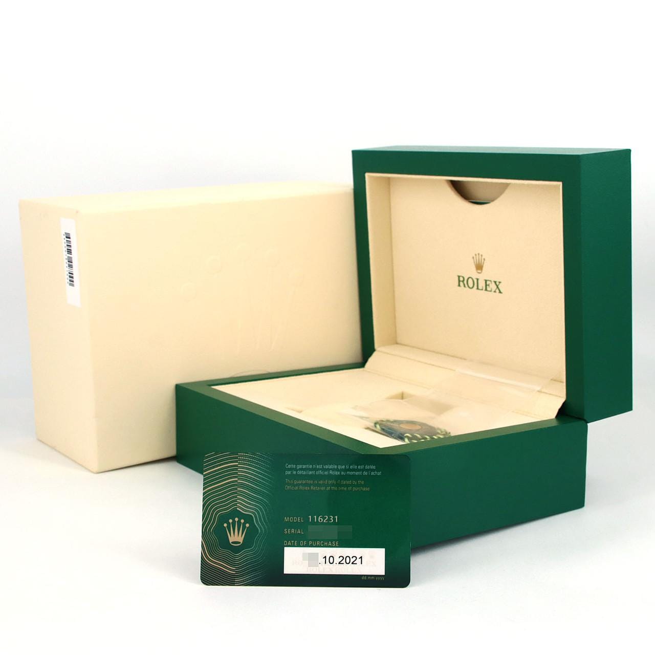 ロレックス デイトジャスト 116231 SSXPG 自動巻 ランダム番