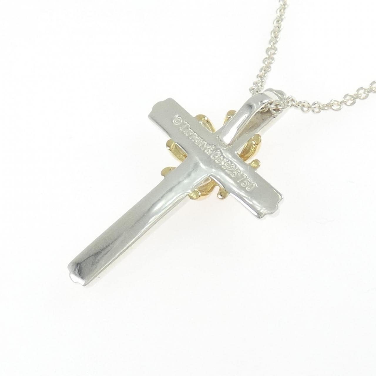 【ヴィンテージ】ティファニー 925/750YG ネックレス