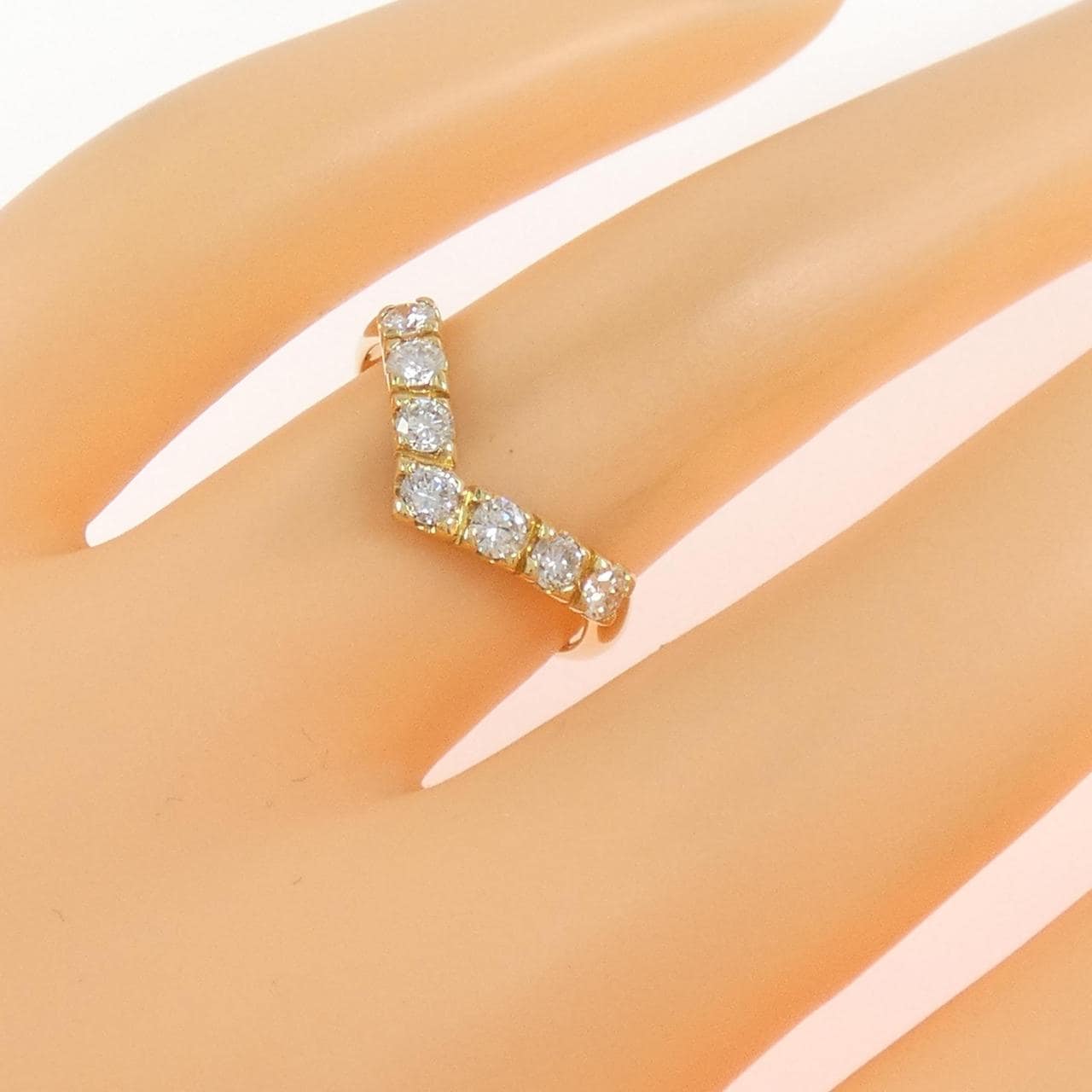 モワード ダイヤモンド リング 0.39CT