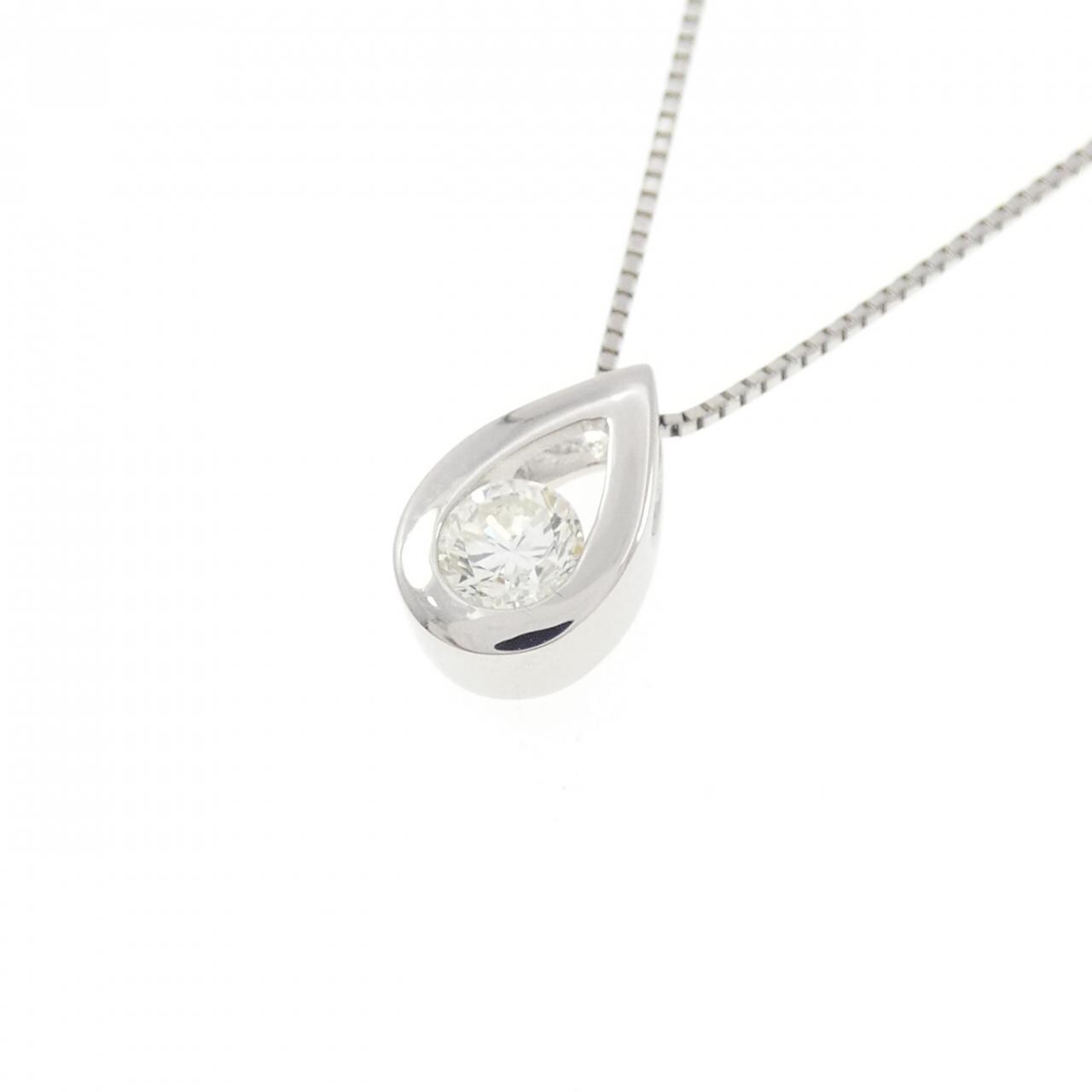 PT900/PT850 ダイヤモンド ネックレス 0.34CT