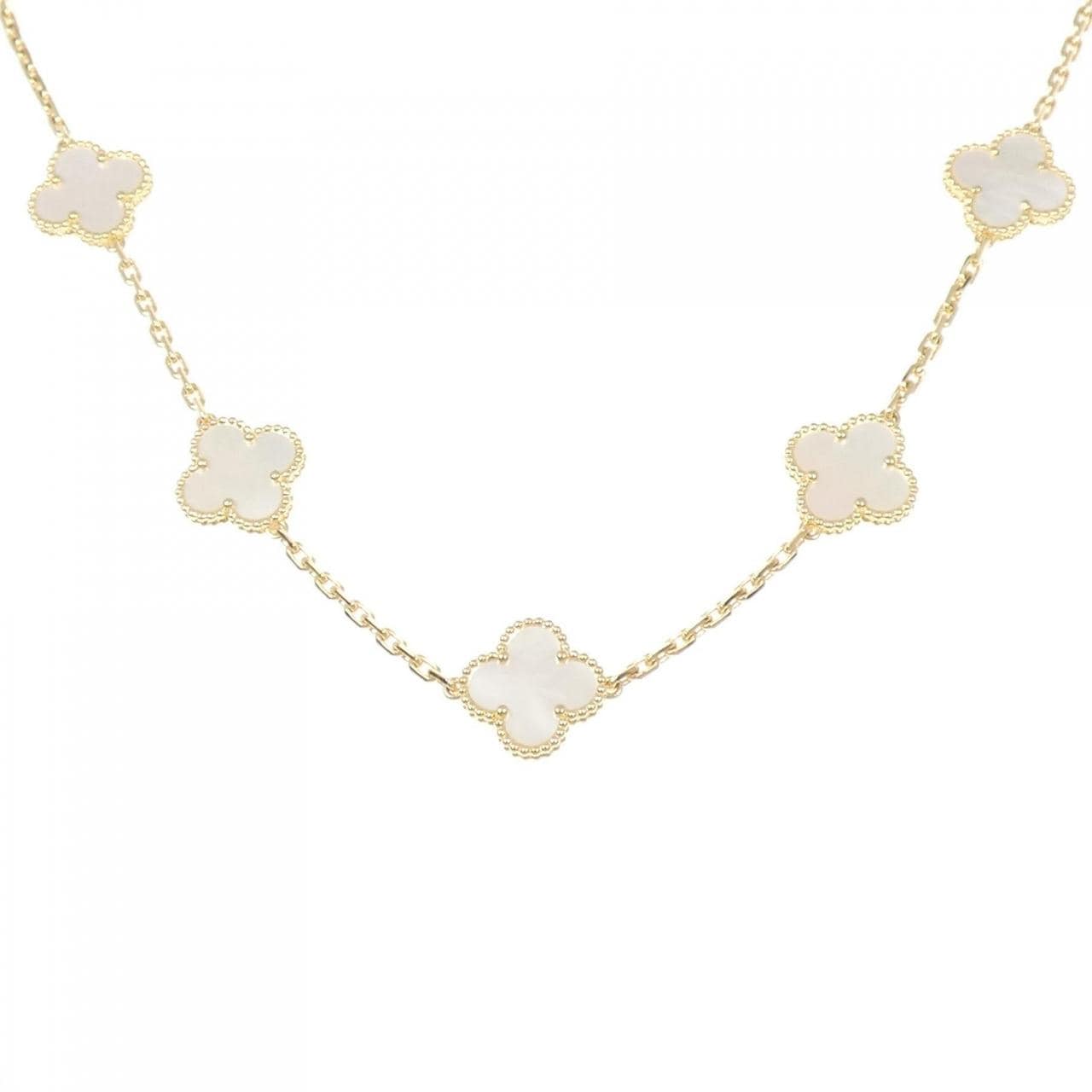 ヴァンクリーフ&アーペル ヴィンテージアルハンブラ 10モチーフ ネックレス