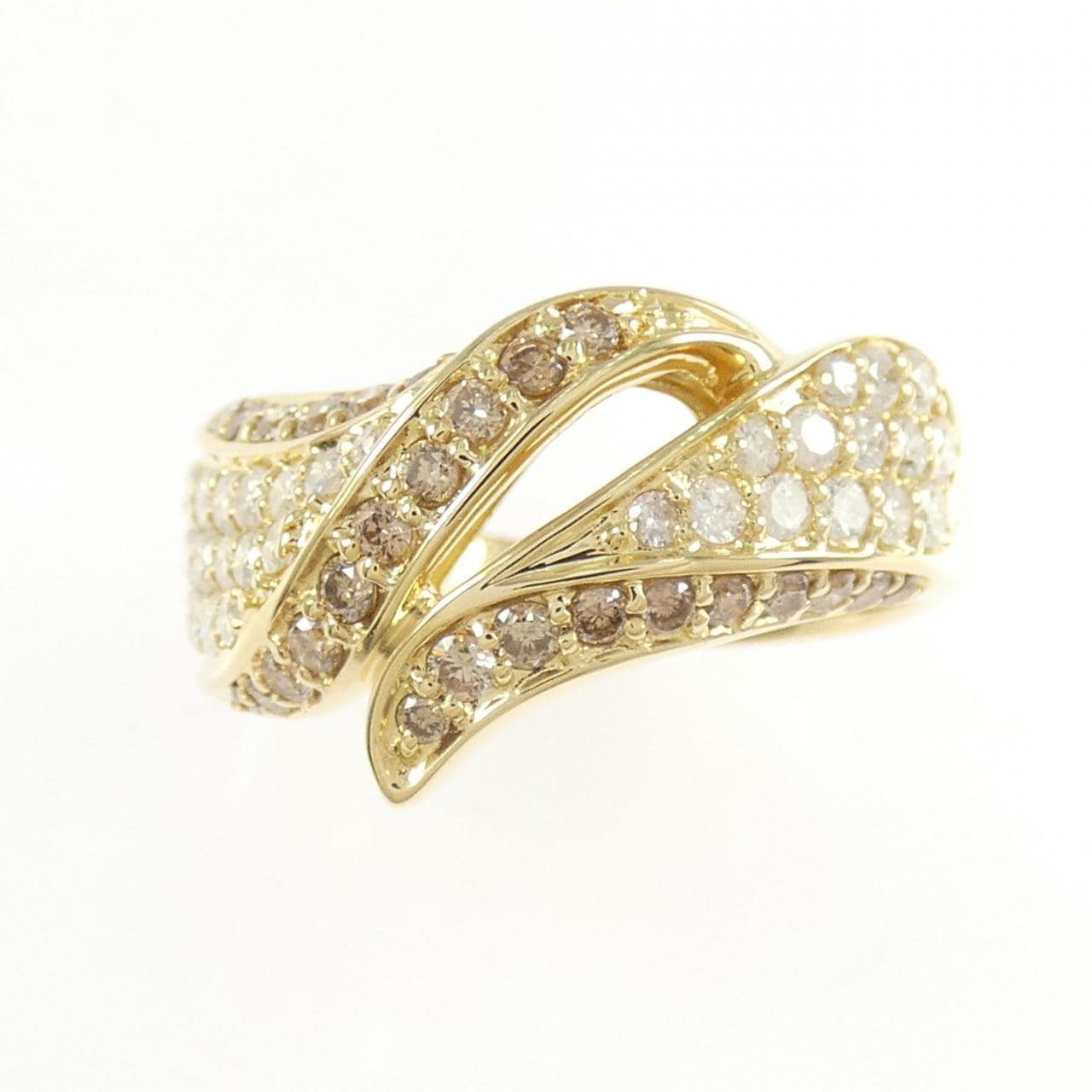 K18YG ダイヤモンド リング 11.00CT