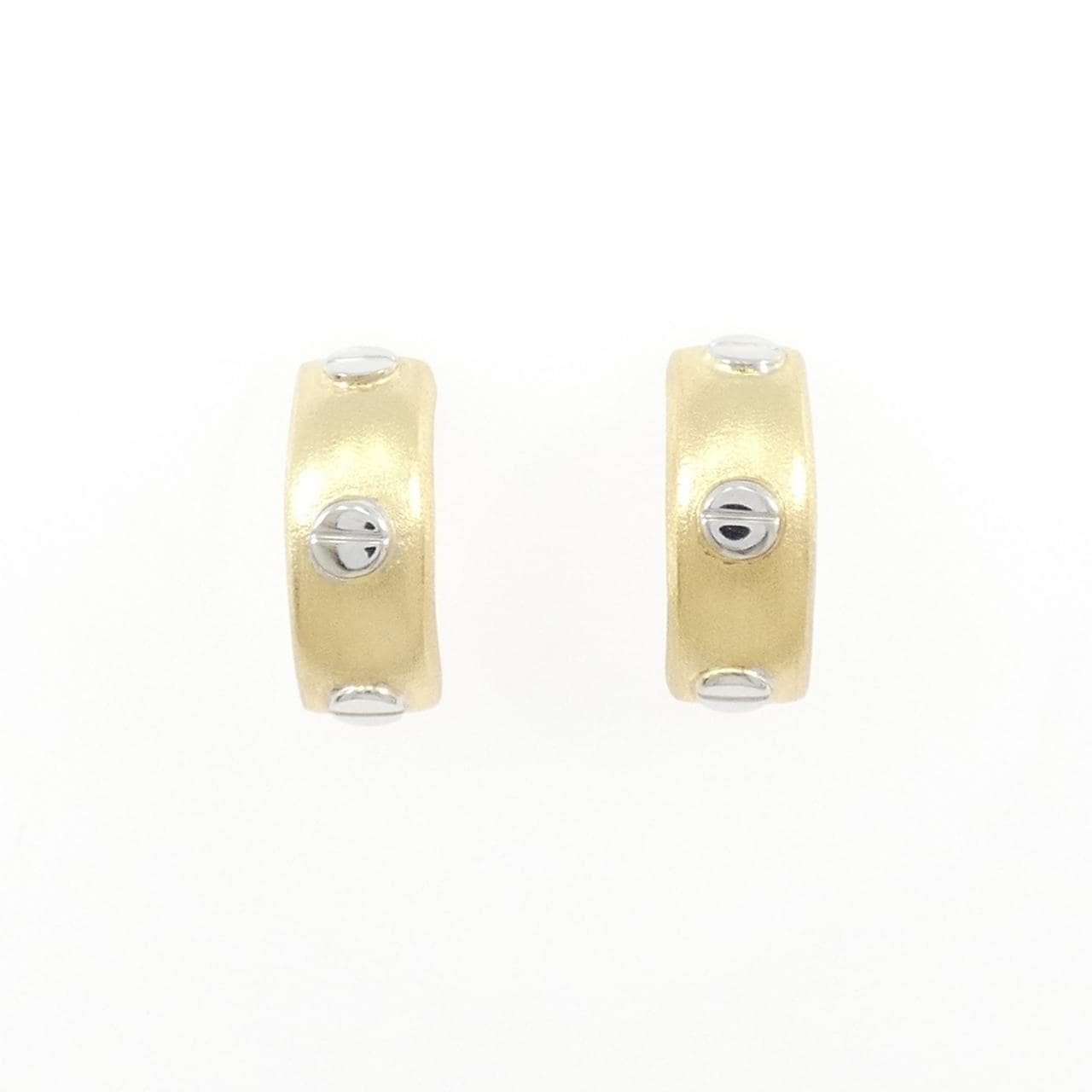 K18YG/K18WG ピアス