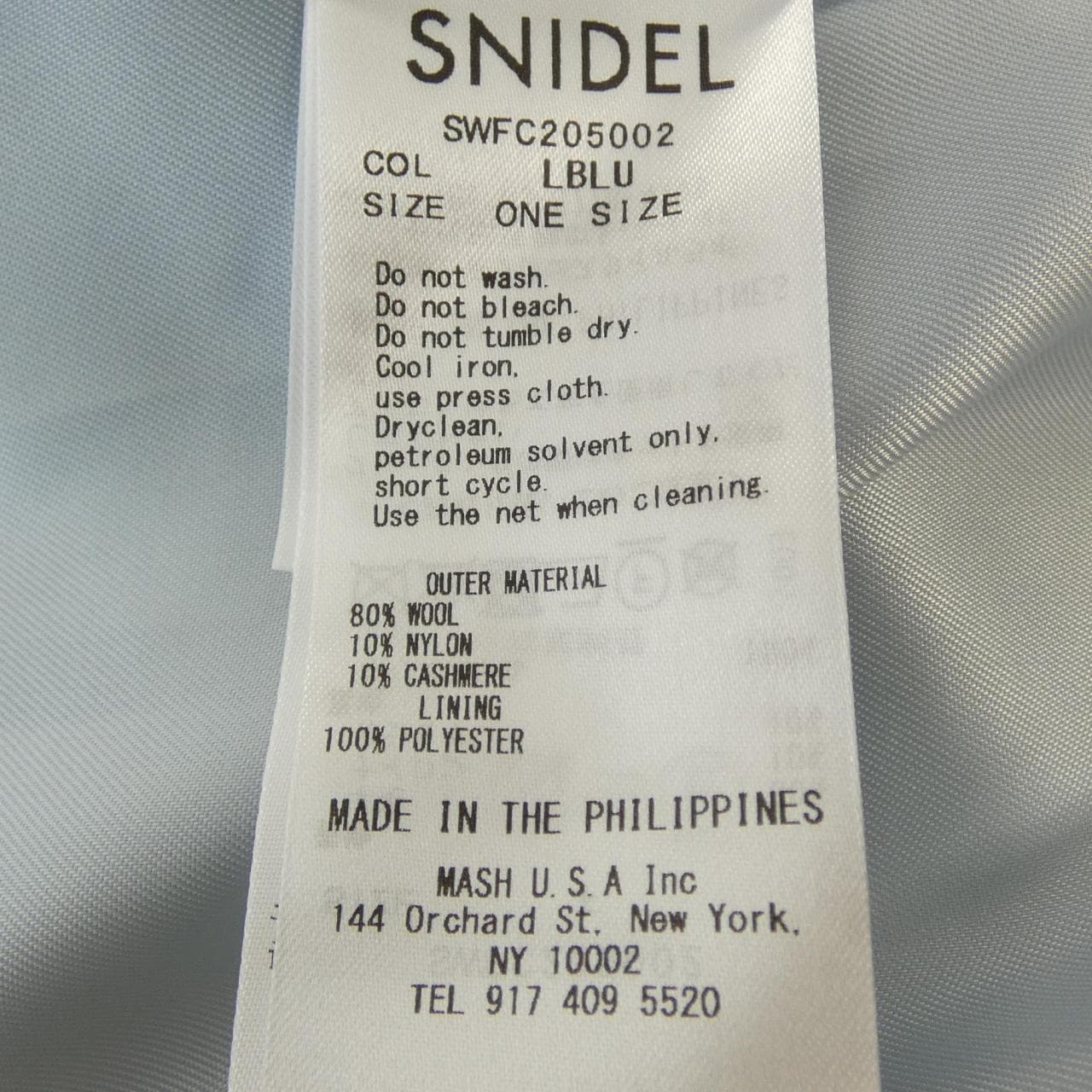 スナイデル Snidel コート