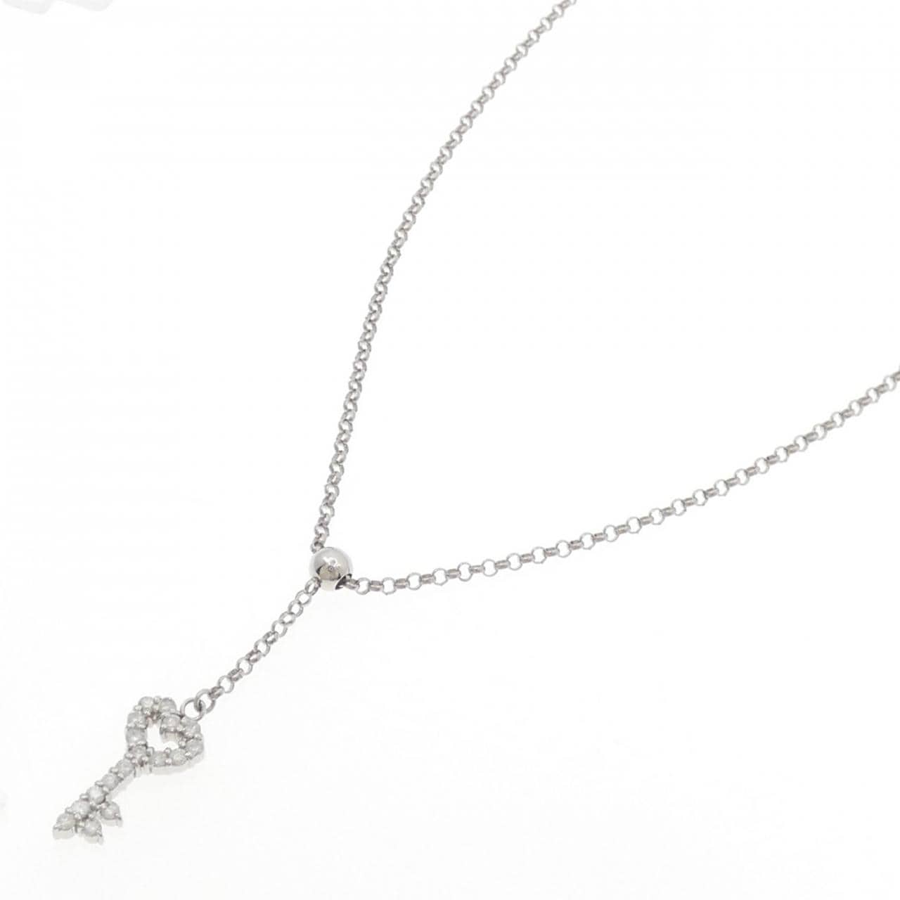 PT850 キー ダイヤモンド ネックレス 0.30CT