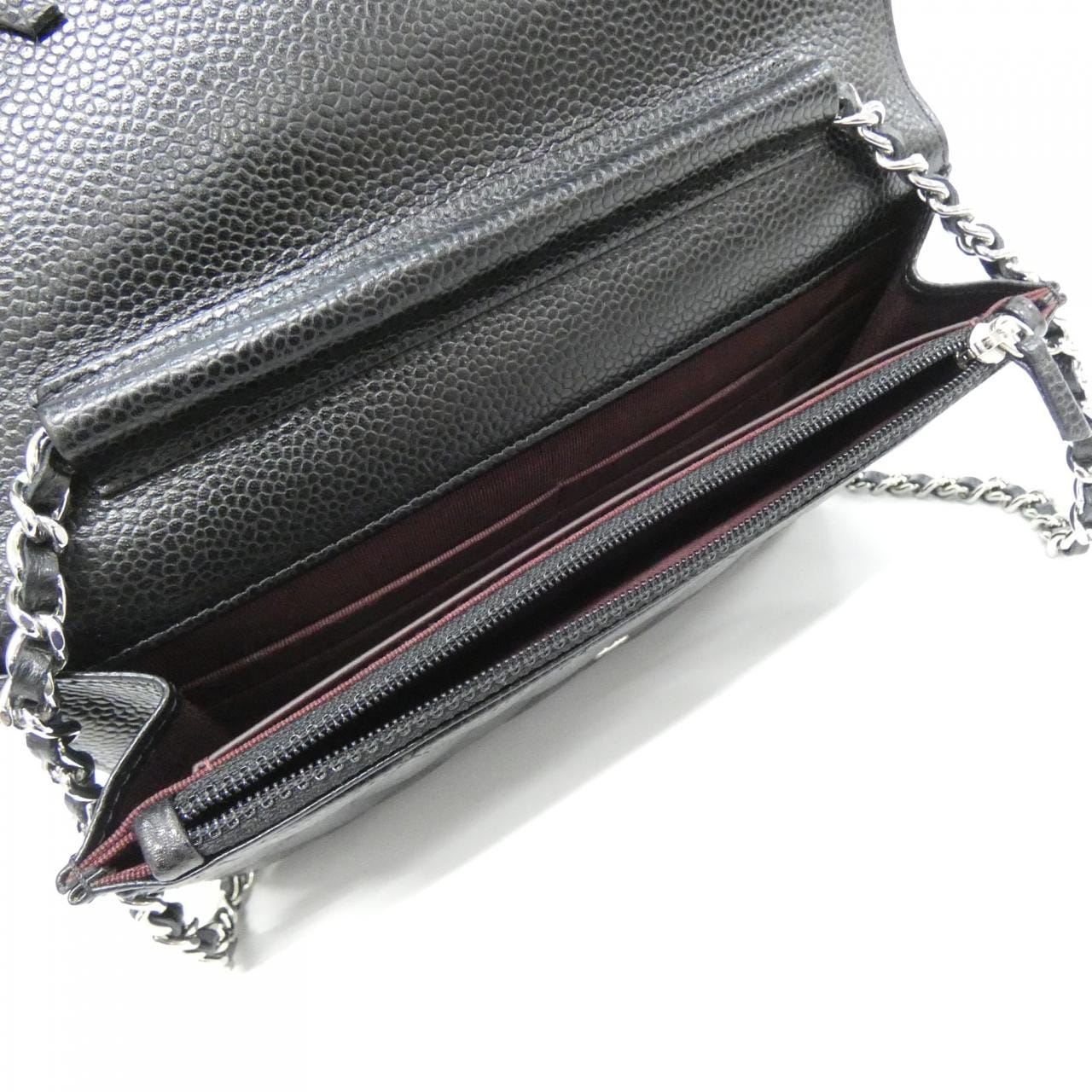 シャネル タイムレスクラシック ライン 33814 チェーンウォレット