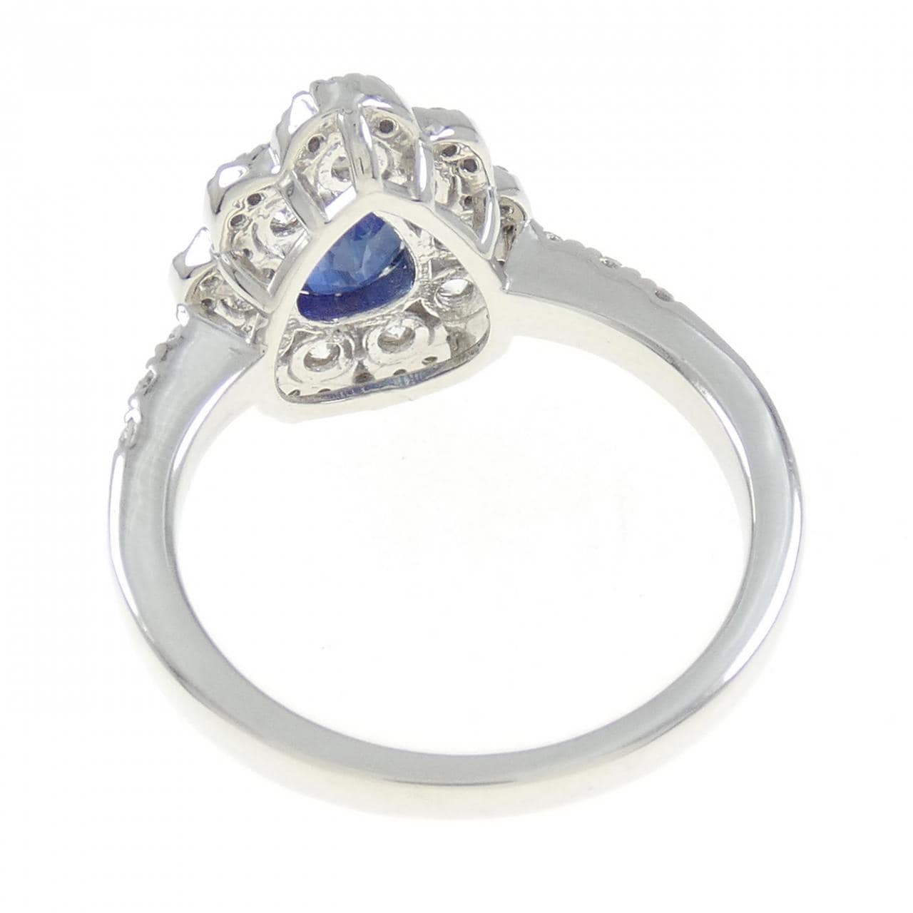 【新品】PT サファイヤ リング 1.190CT