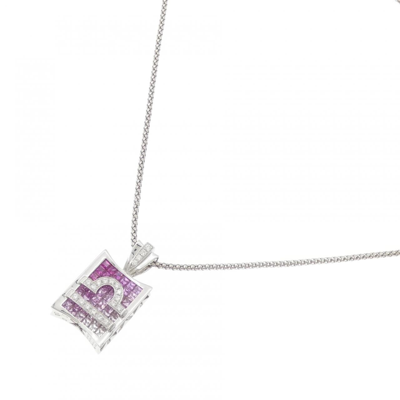 ユキザキ カラーストーン ネックレス