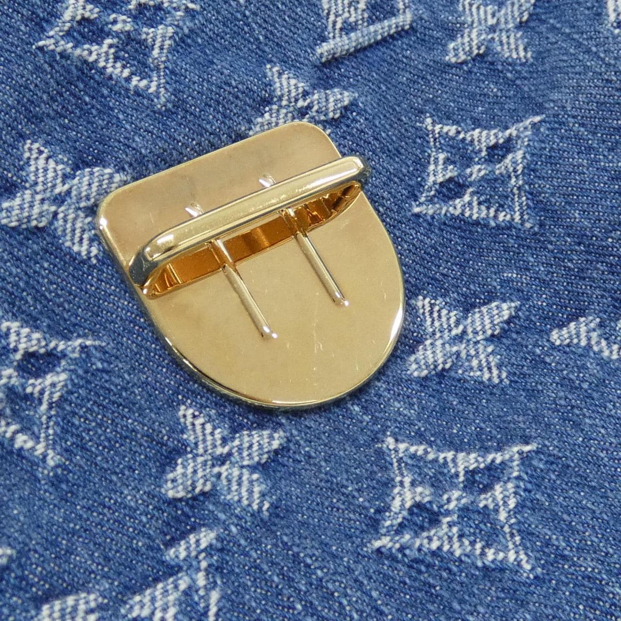 ルイヴィトン モノグラム デニム ミニ プリーティ M95050 ショルダーバッグ