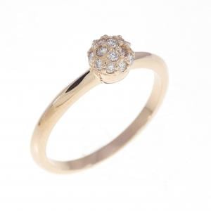 K18PG ダイヤモンド リング 0.14CT