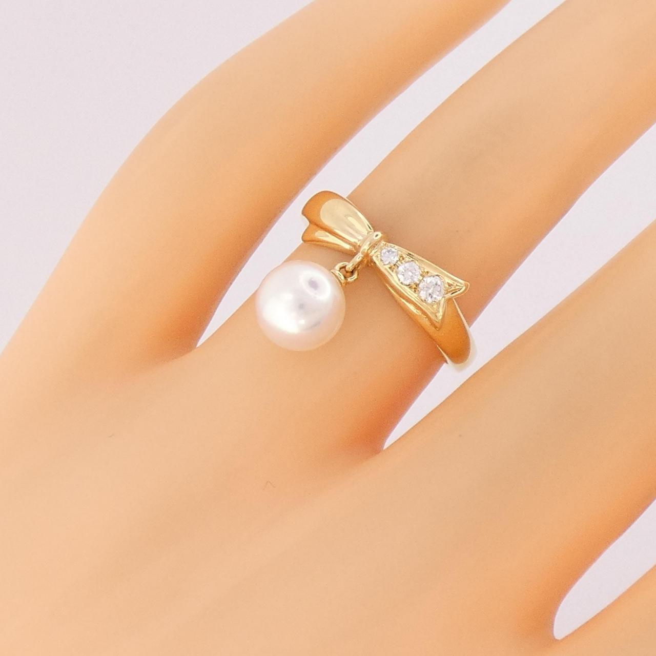 ミキモト アコヤパール リング 6.8mm