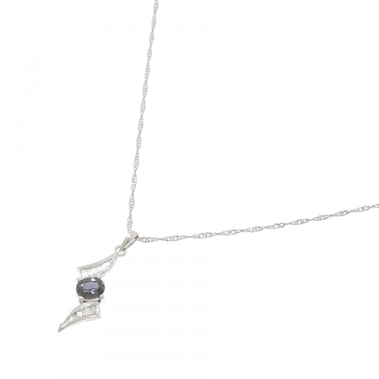 PT850/PT900 サファイヤ ネックレス 0.63CT
