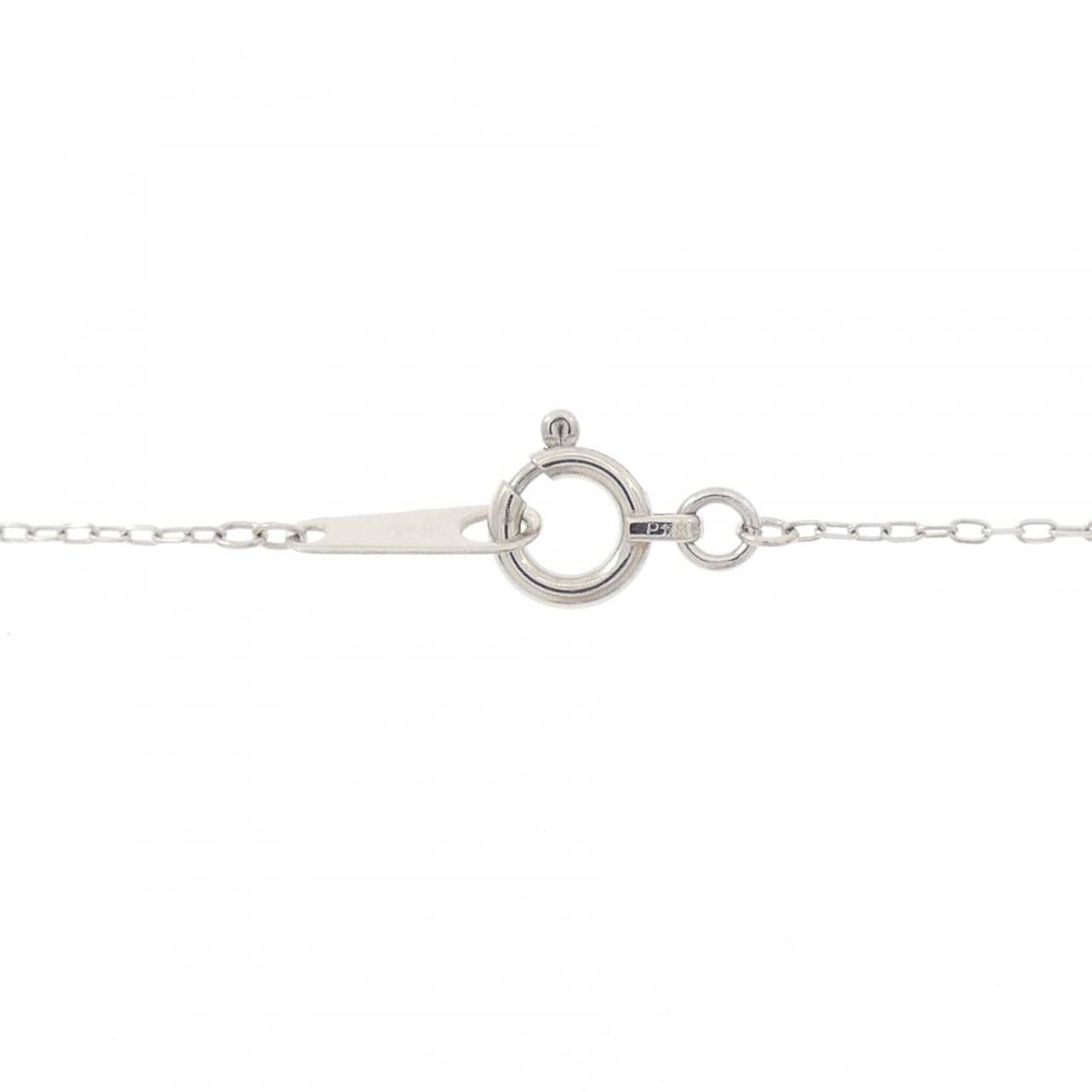 純PT/PT850 ダイヤモンド ネックレス 0.513CT
