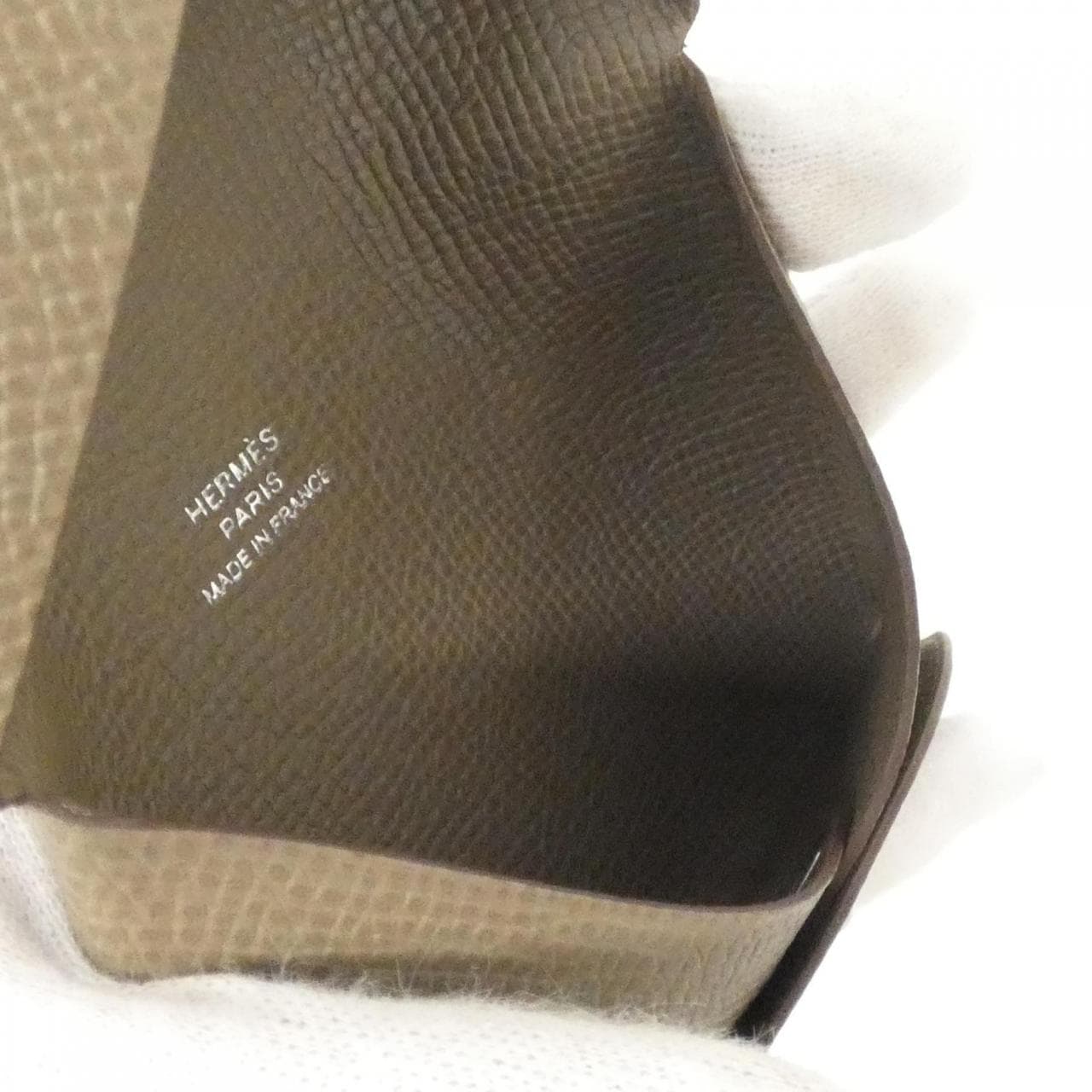【未使用品】エルメス カルヴィ 044164CK カードケース