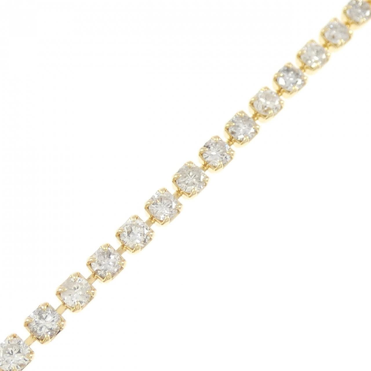 K18YG ダイヤモンド ブレスレット 3.00CT