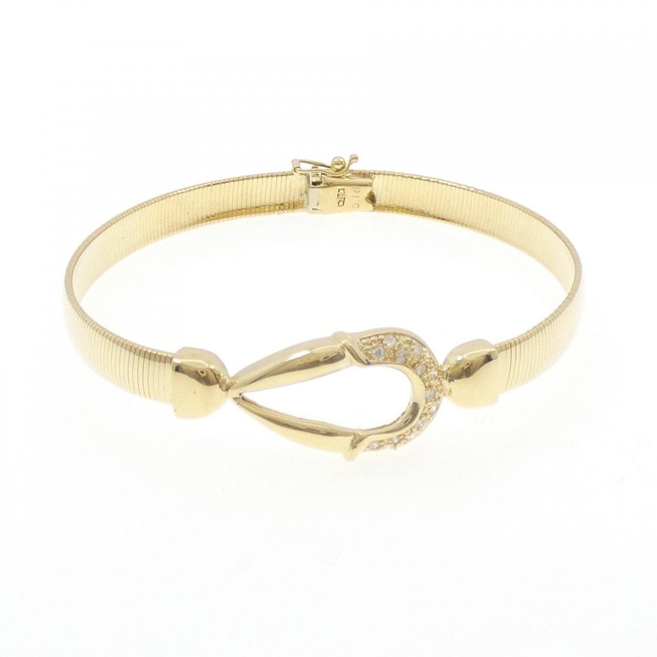 750YG ダイヤモンド ブレスレット 0.16CT