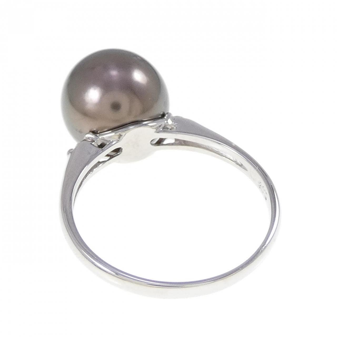 PT900 Black Pearl Ring 10.4mm