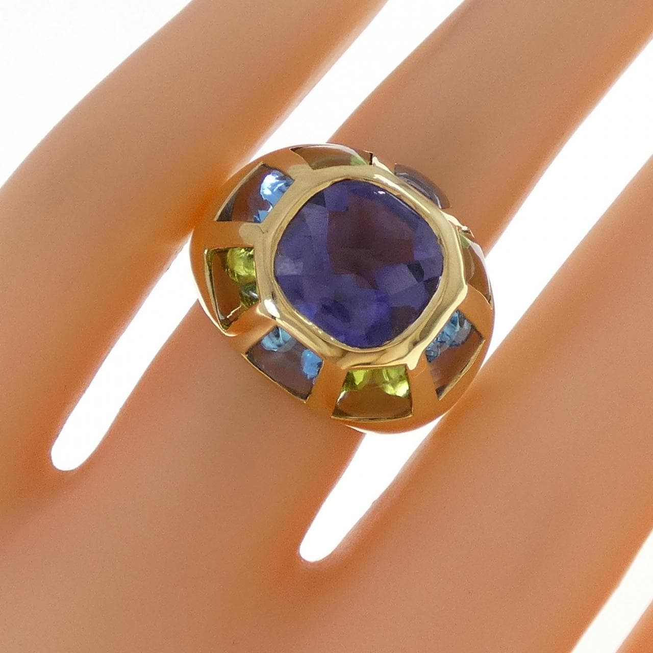 ポンテヴェキオ カラーストーン リング