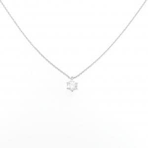 [Remake] PLATINUM Diamond Necklace 0.315CT F SI2 3EXT H&C